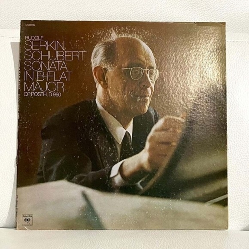 LP Rudolf Serkin, Schubert – Sonata In B-Flat Major Op. Posth., D.960